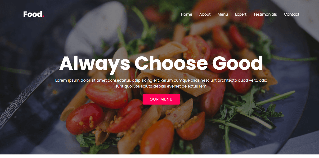 Website Restaurant