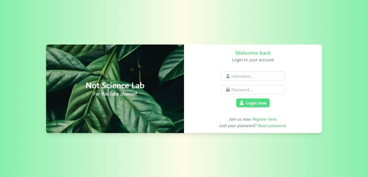 Login Page